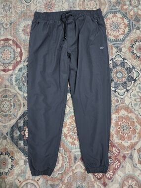 Leg3nd Men's Casual Performance Drawstring Charcoal Jogger PantsXL